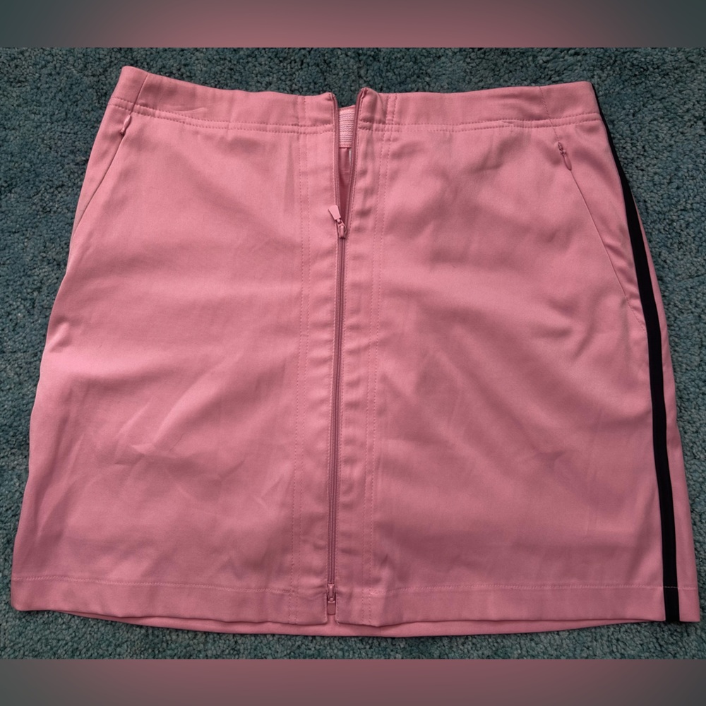 Vintage Light Pink Zippered Skort 12